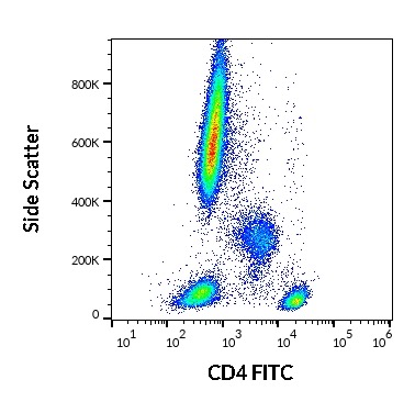 Anti-CD4 Monoclonal Antibody (Clone:MEM-241)-FITC Conjugated